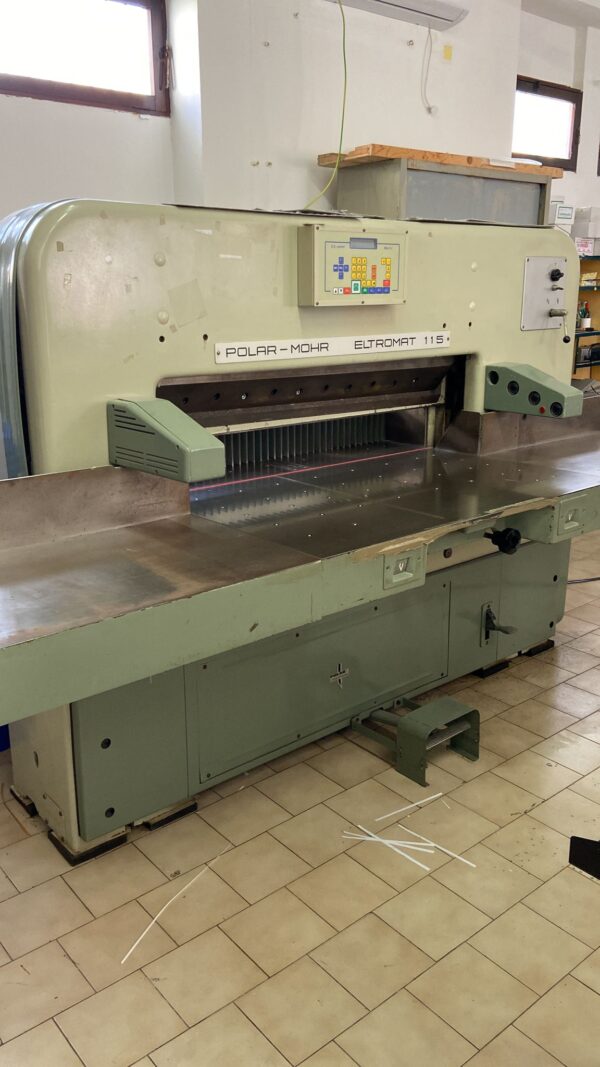 TAGLIACARTE POLAR 115 ELTROMAT EG CONTROL